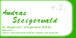 andras steigerwald business card